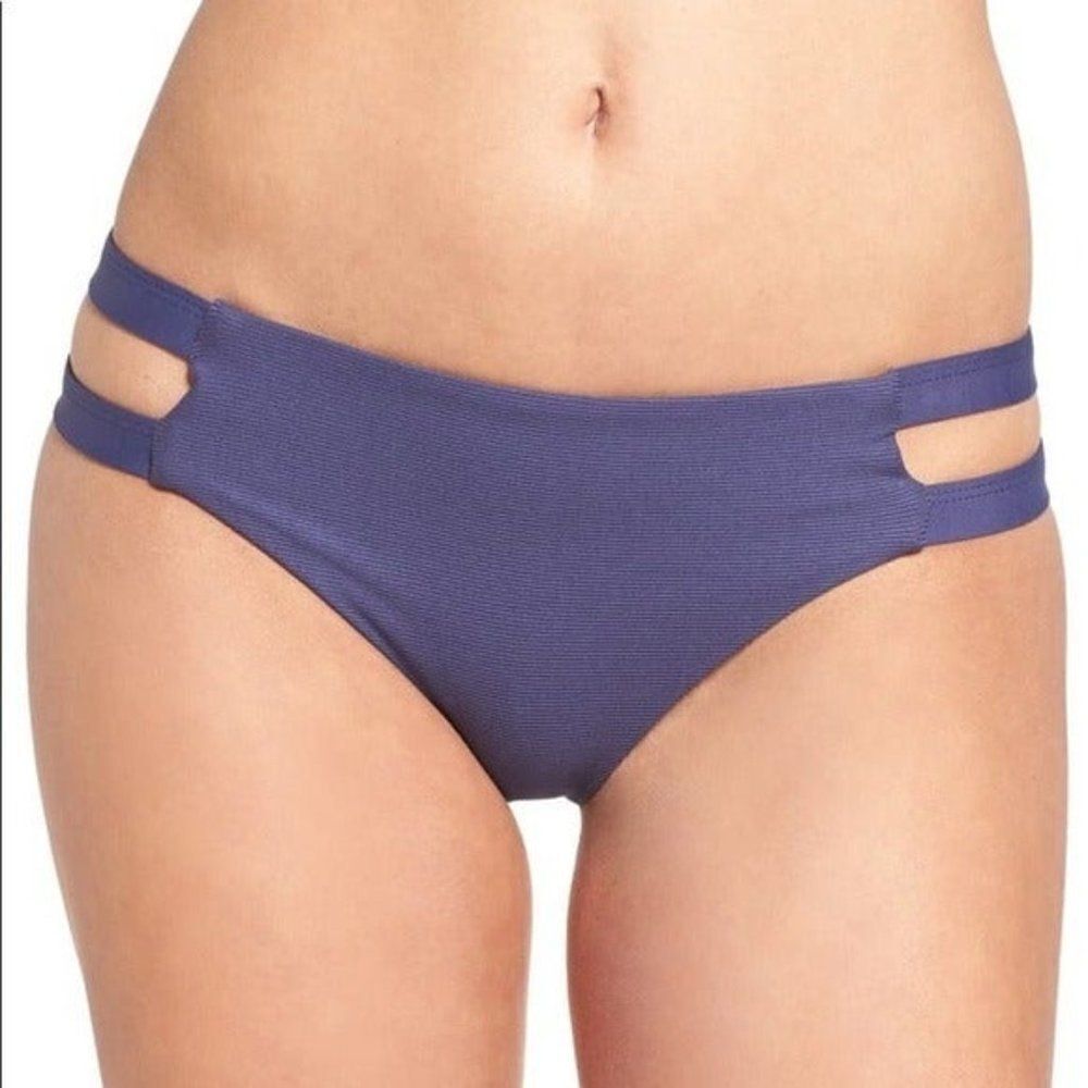 Tavik Chloe Full Coverage Bikini Bottom in Cobalt